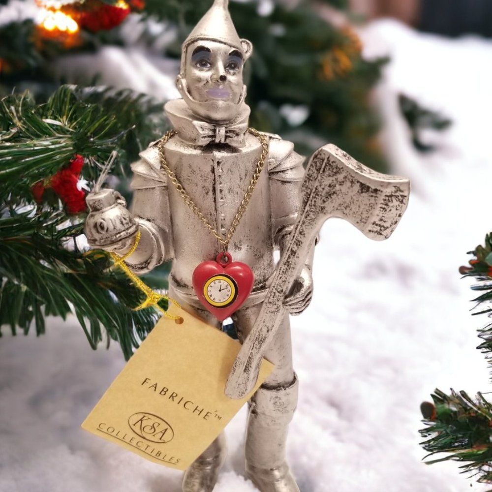 Vintage 1998 Wizard of Oz Tin Man Figurine Kurt S Adler/Turner Ent. Collectible - Picture 14 of 14